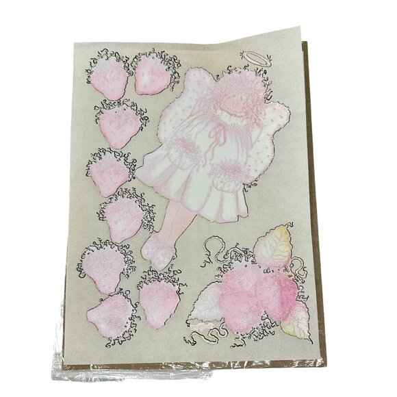 Devonia Strawberry Angel Designs Stephanie’s Collection Iron-On Fabric Transfer - Picture 3 of 5